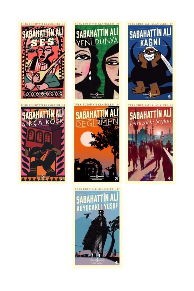 Ses-yeni Dünya-kağnı-sırça Köşk-değirmen-içimizdeki Şeytan-kuyucaklı Yusuf-7 Kitap