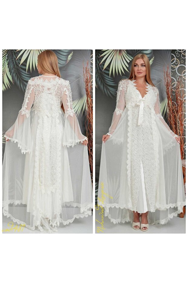 Wedding Dress Dowry Nightgown Set