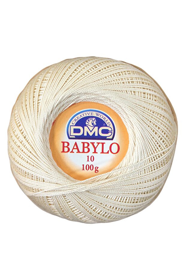 Ekru  Anglez İpi 100 gr No 10 - 1