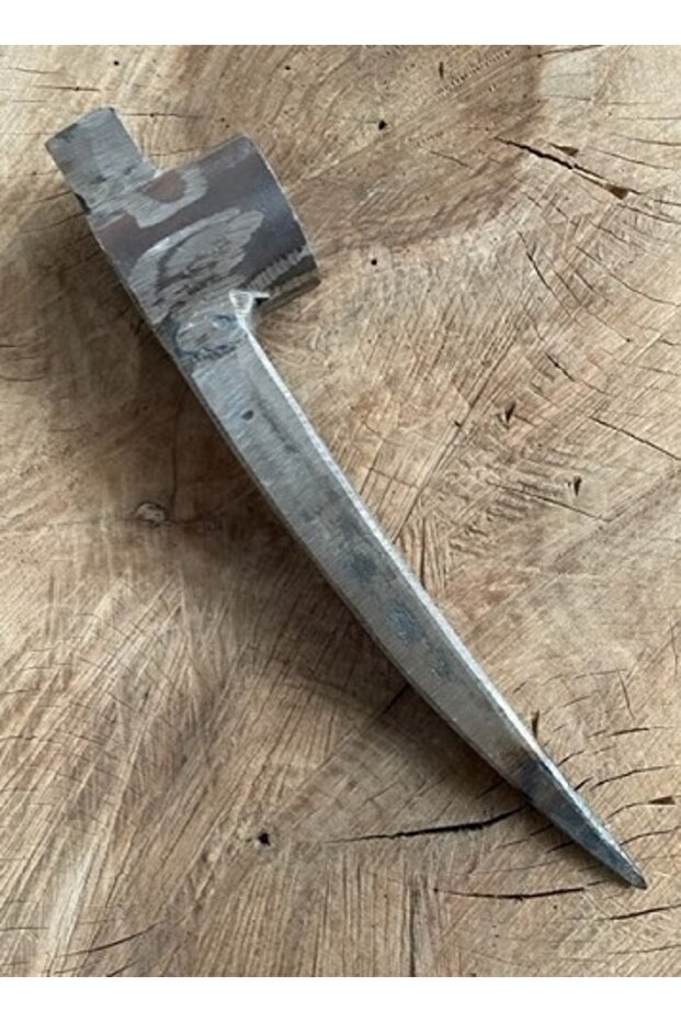 N Dövme Çelik Kazma Madenci Kazması El Yapımı Tek Agızlı Sivri - 1