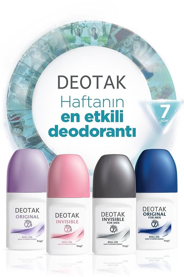 Orjiinal Erkekler Için Deo Roll-on 35 ml Krem Tereson 7 Gün Etkili Antiperspirant - 5