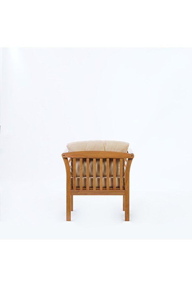 Simira Ahşap Demonte Tekli Berjer - 3