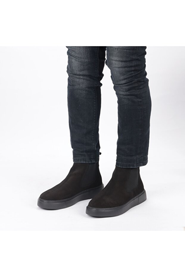 Erkek Hakiki Süet Deri Eva Tabanlı Chelsea Bot - 2