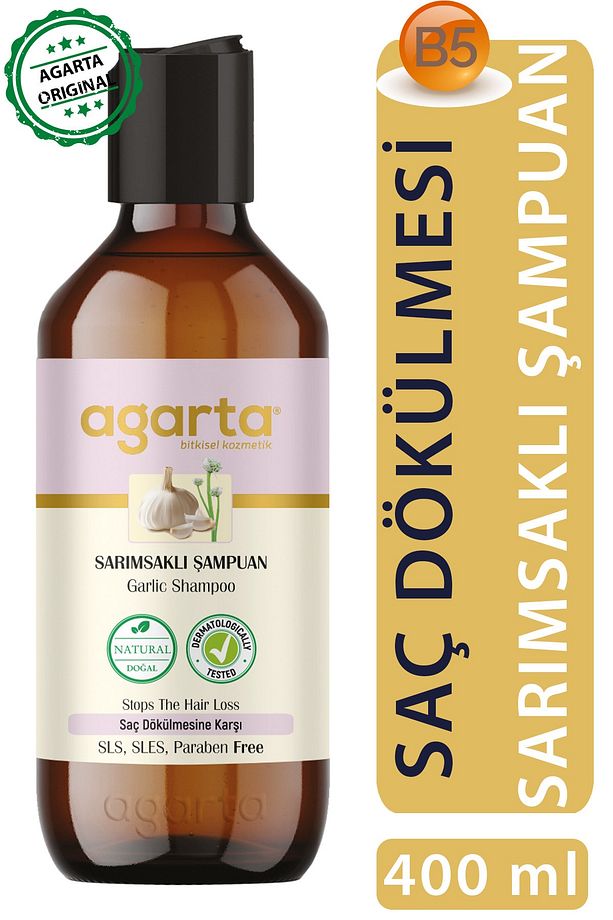 Doğal Şampuan Sarımsak 400 ml - 1