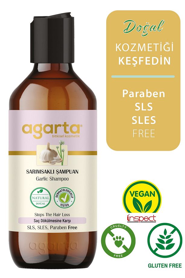 Doğal Şampuan Sarımsak 400 ml - 2