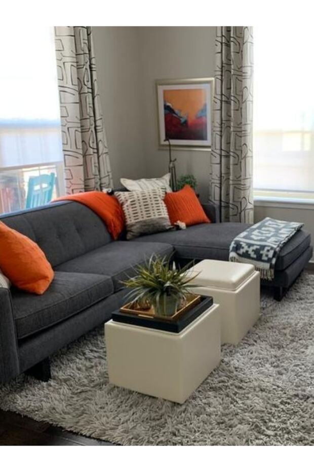 Sehpalı Puf Beyaz - 1