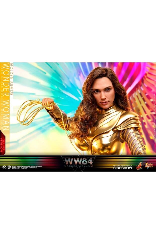 Hot Toys Golden Armor Wonder Woman (deluxe) Sixth Scale Figure Mms578 ...