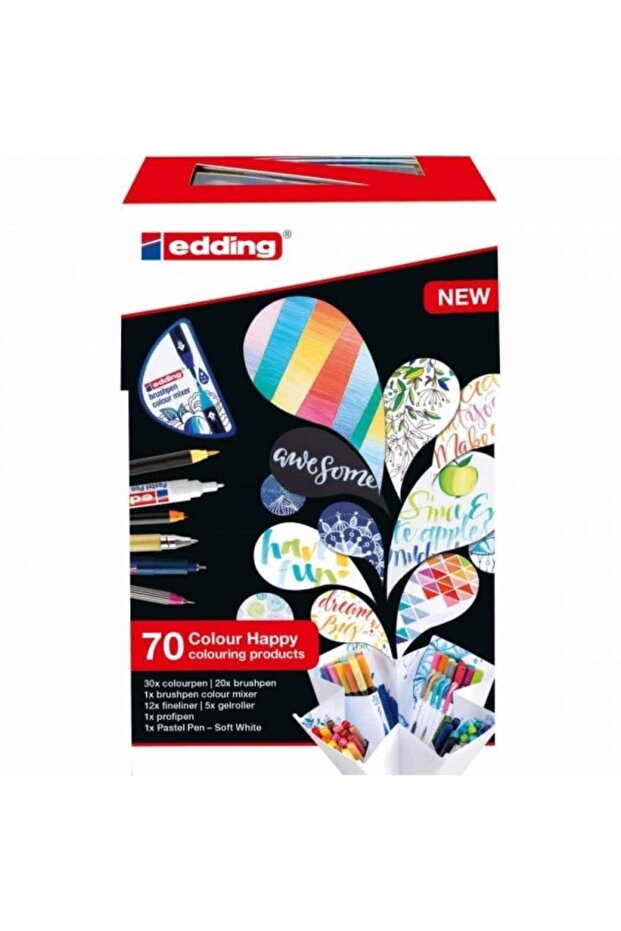 Felted Pencil Color Happy Big Box Set Set of 70