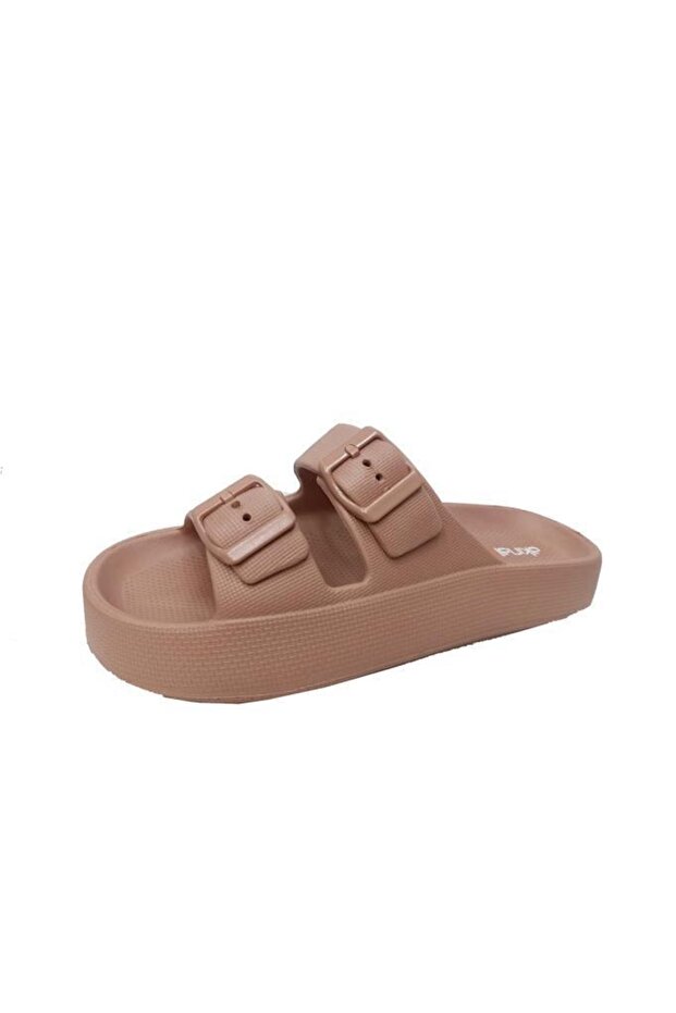 E282.Z.000 Orthopedic Water Resistant Slippers 36-40 Pastel Brown