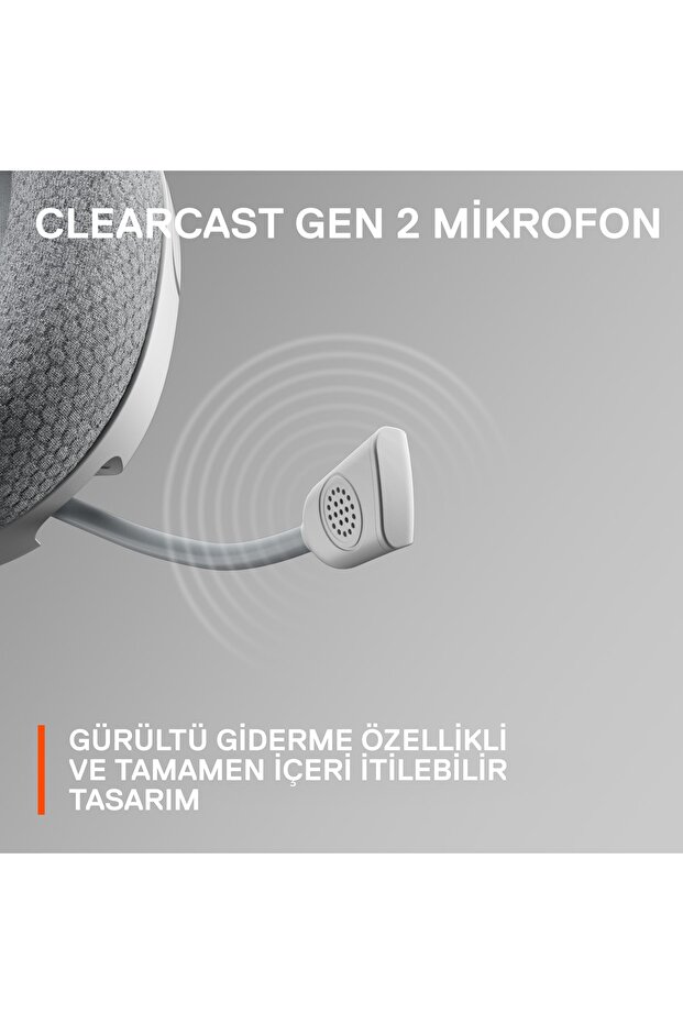 Arctis Nova 1p - Playstation Oyun Kulaklığı - Beyaz - 7