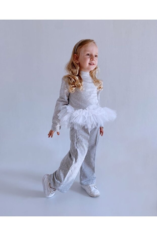 Kız Çocuk Candy Tütü Alt-üst Takım - 1