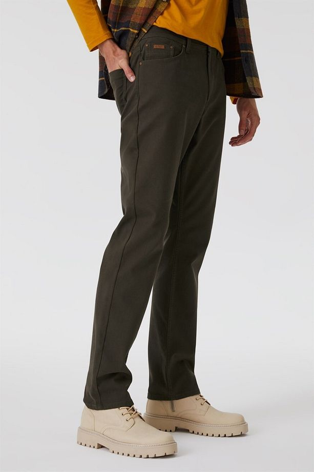 Jagger Porter Erkek Dokuma Pantolon Haki - 2