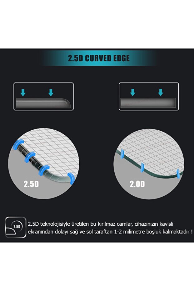 Xiaomi Redmi Note 9 Tempered Glass Screen Protector - 3