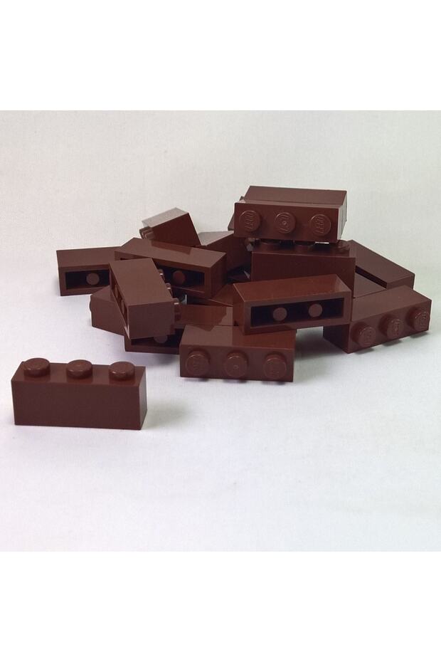 Accessory Custom Moc Creator Brick 1 X 3 Brown 4 Pieces Will Be Sent