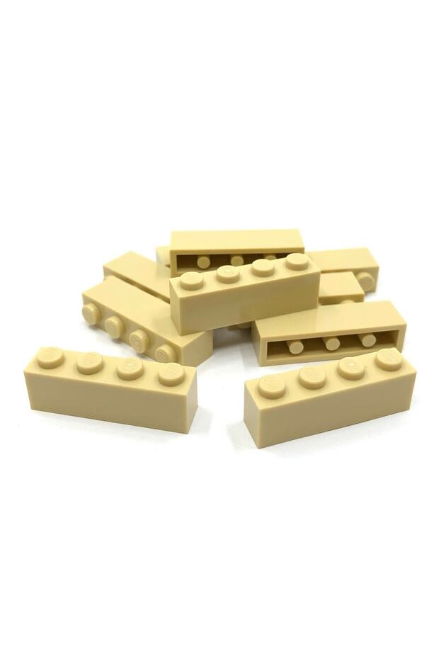 1 X 4 Brick Tan Tan 4 Pieces Custom Moc Creator Brick Original Accessory