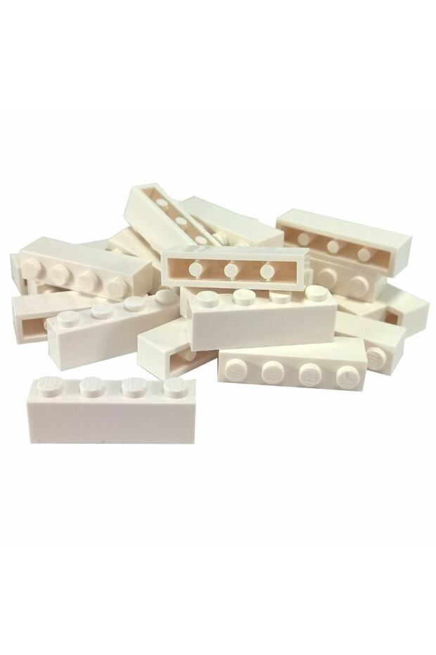Original Accessory Custom Moc Creator Brick 1 X 4 Brick White 4 Pieces Will Be Sent