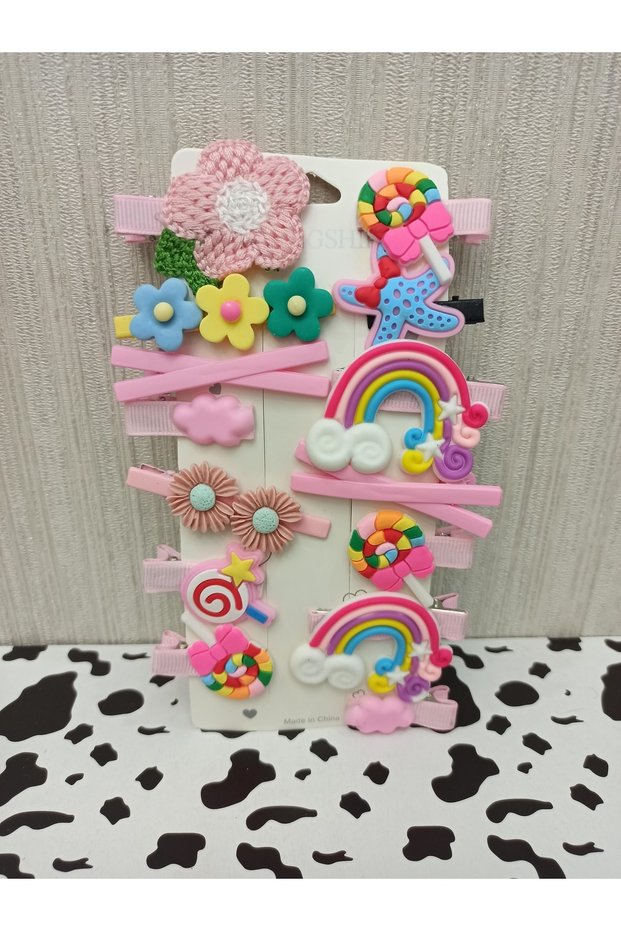 Set of 14 Girls and Baby Buckles