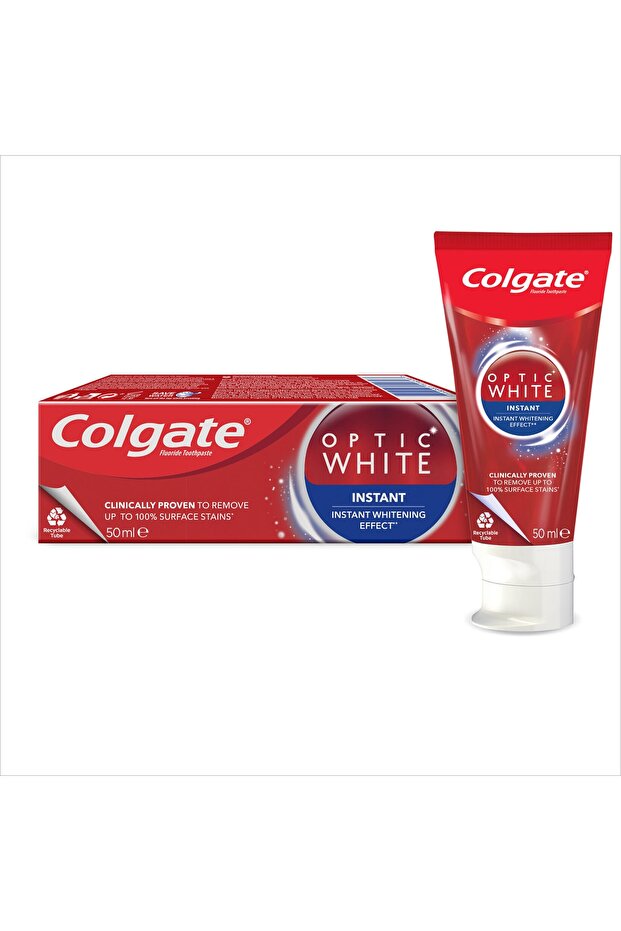 Optic White Instant Whiteness Toothpaste 50 Ml - 3