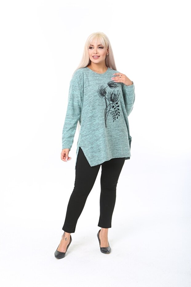 Pulover de damă mărime mare - 1