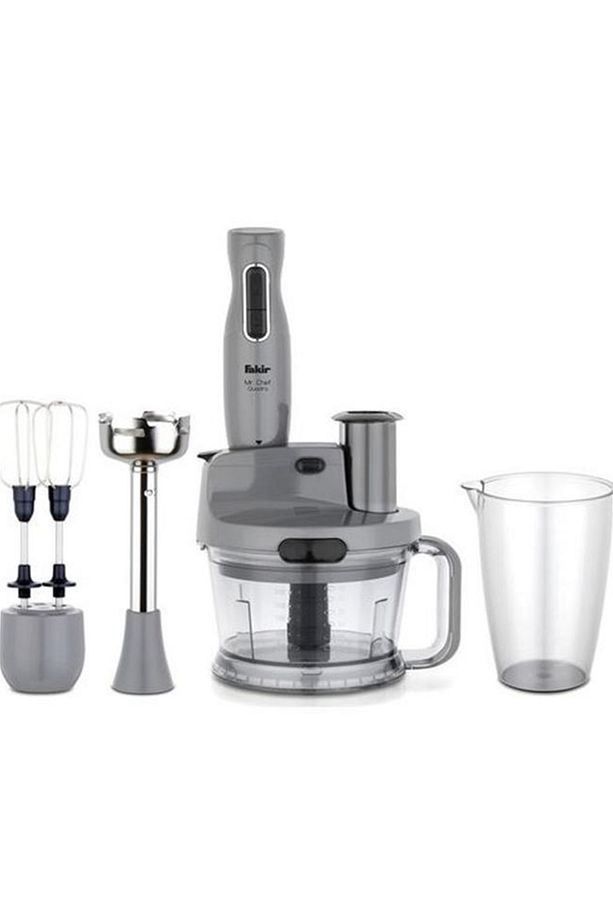 Mutfak Robotu Seti Çok Amaçlı Blender Set Gri - 1