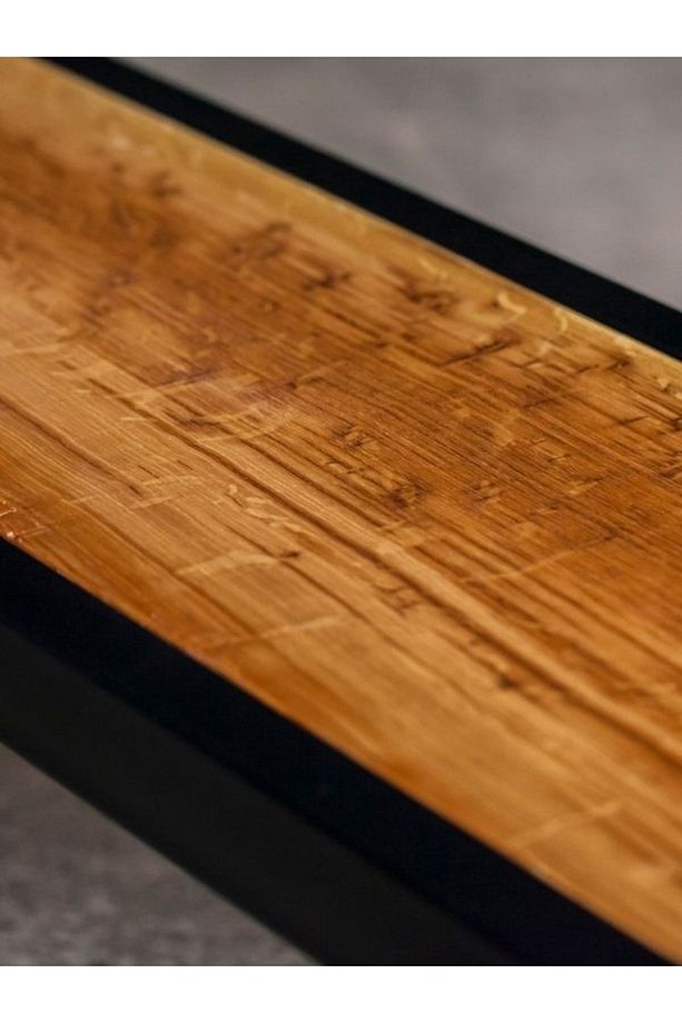 Burro Masif Bench, Bench Puf, Yatak Ucu Bench, Yemek Masası Bench - 3