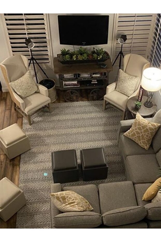 Sehpalı Puf Siyah - 5