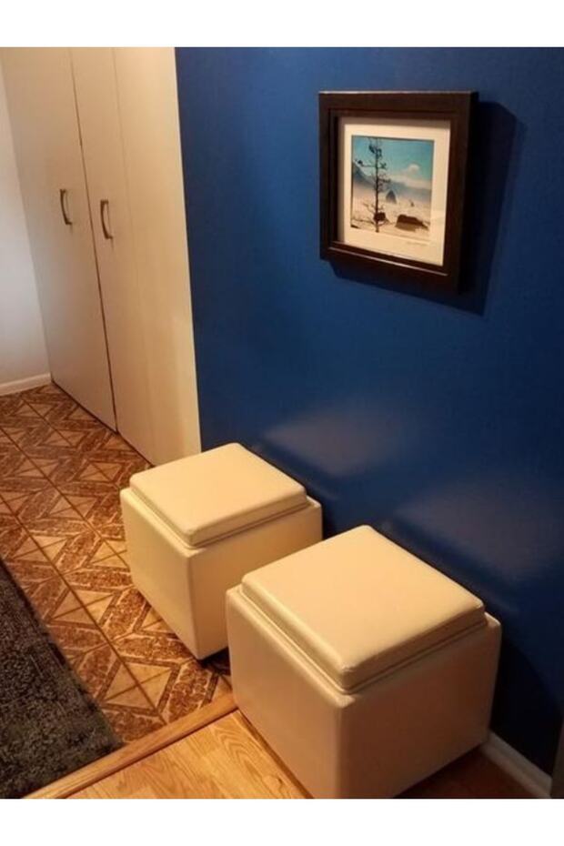 Sehpalı Puf Beyaz - 7