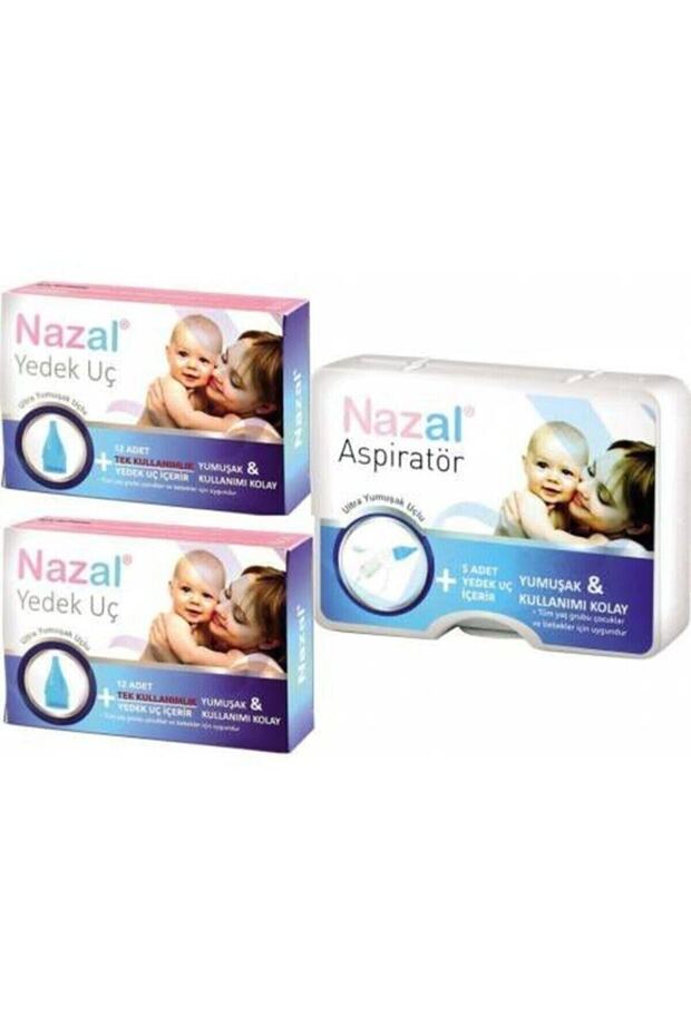 Yumuşak Uçlu Nazal Burun Aspiratörü Başlangıç Seti - 1