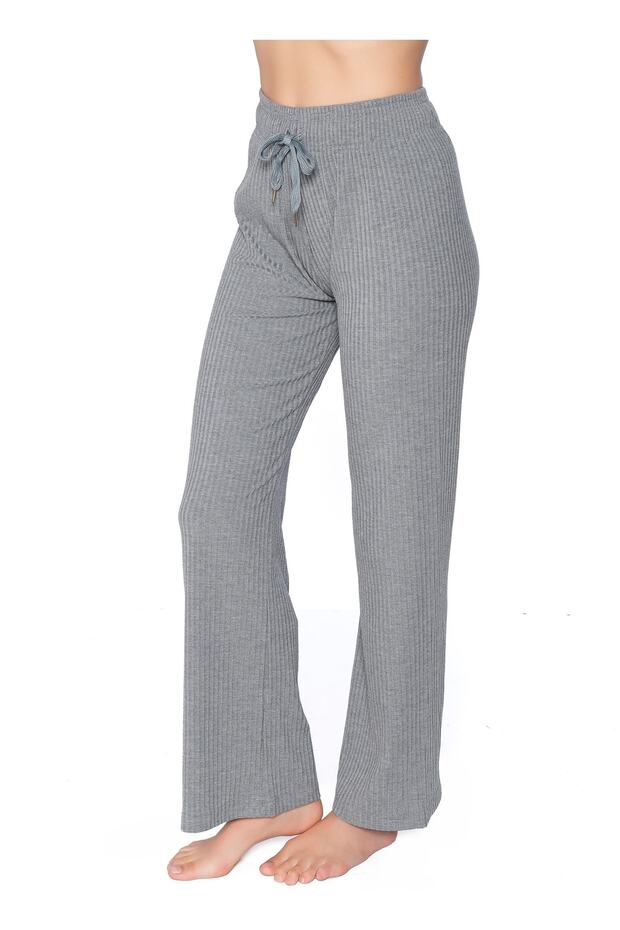 Women's Ribbed Wide Leg Camisole Trousers
