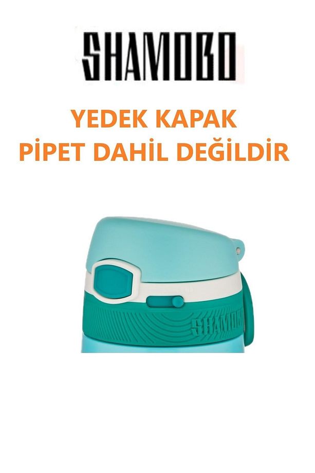 Yedek Kapak --pipet Dahil Değildir---350 Ml Çelik Termos Yedek Kapağı - 1