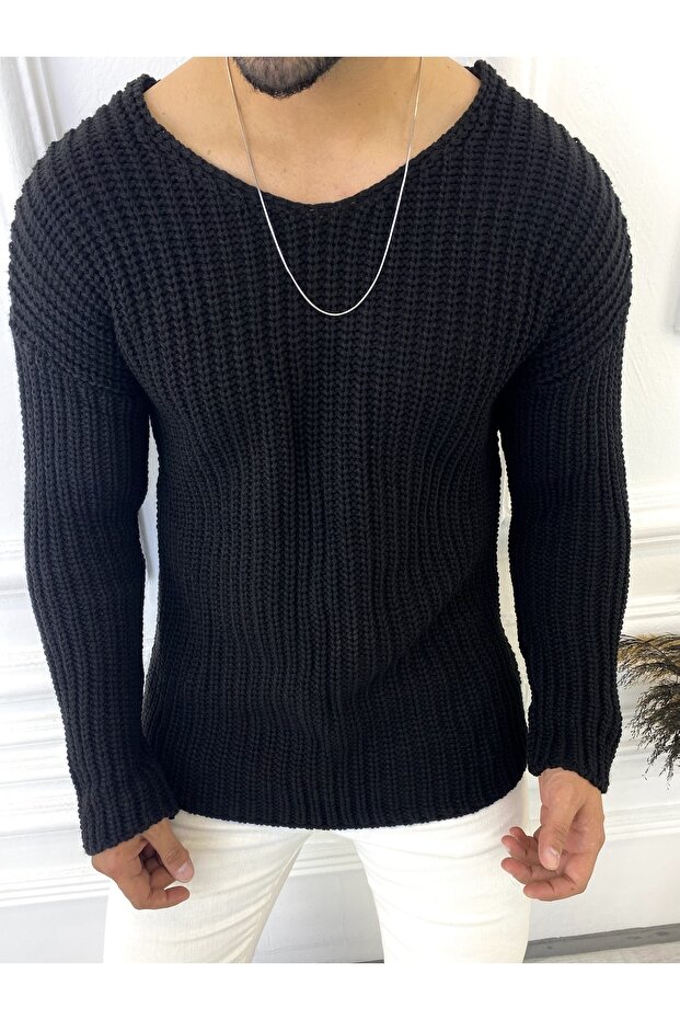 Sweater Oversize Knitwear Loose Cut Loose Sweater