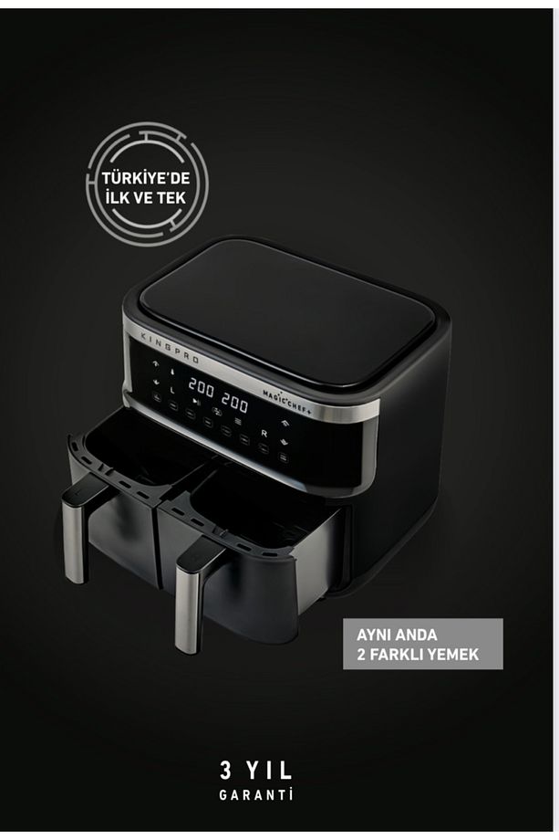 Pro Kyf32 Magıcchef Plus Dual Air Fryer Pişirme Robotu - 3