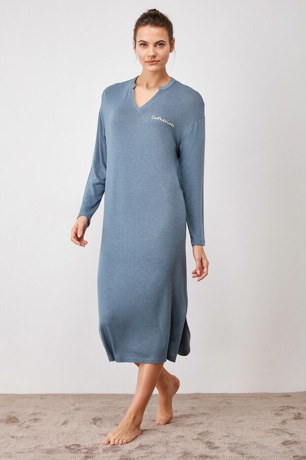 Silky Feel Elbise - 1