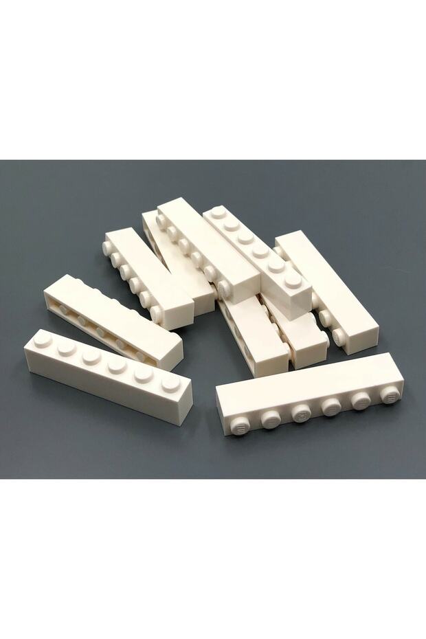 Accessory Custom Moc Creator Brick 1 X 6 Bricks White 4 Pieces Will Be Sent