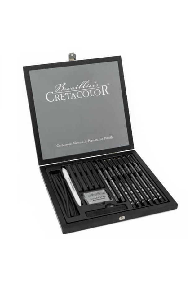 Cretacolor Charcoal And Drawing Set 20 Parça - 3