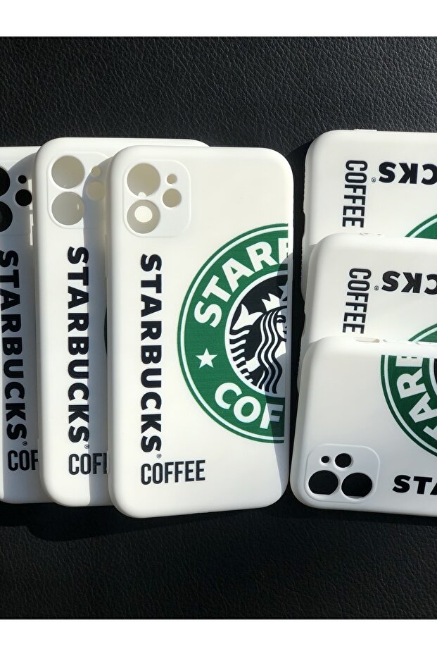 حافظة إطلاق آيفون 11 مع حماية للكاميرا موديل ستاربكس من الداخل من جلد الغزال - 2