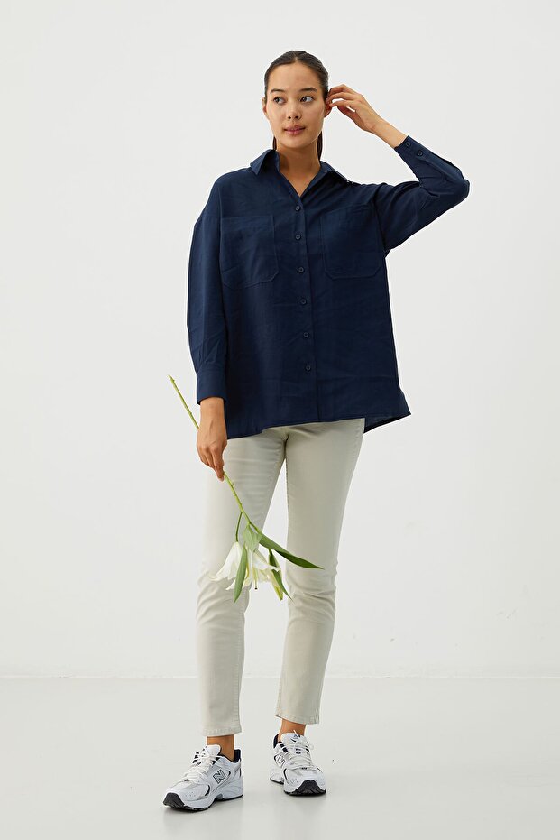 Oversize Gömlek - 2