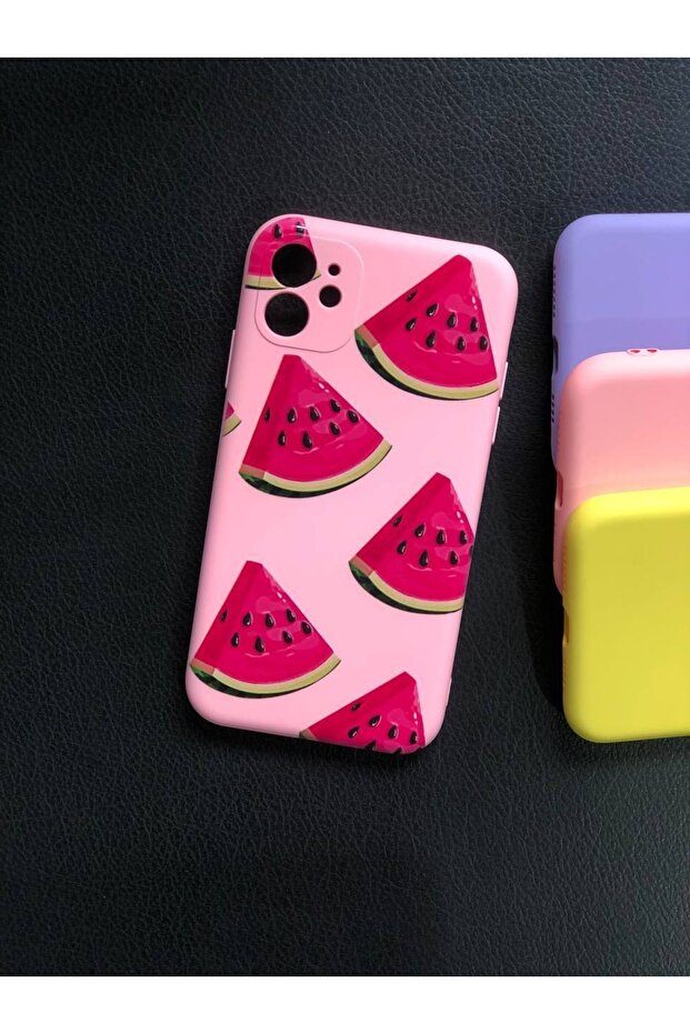 iPhone 11 Camera Protected Model Summer Collection Watermelon Launch Case - 1