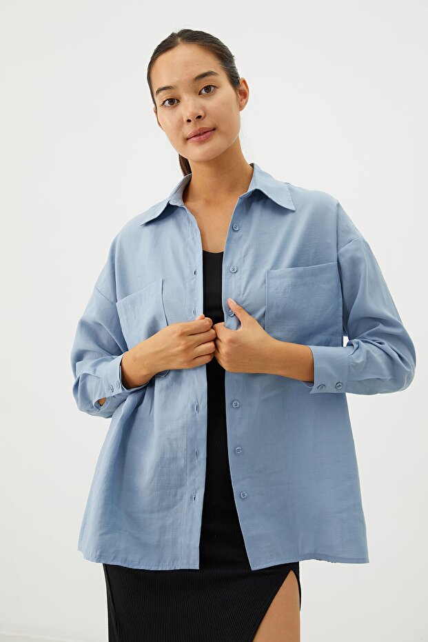 Oversize Gömlek - 3