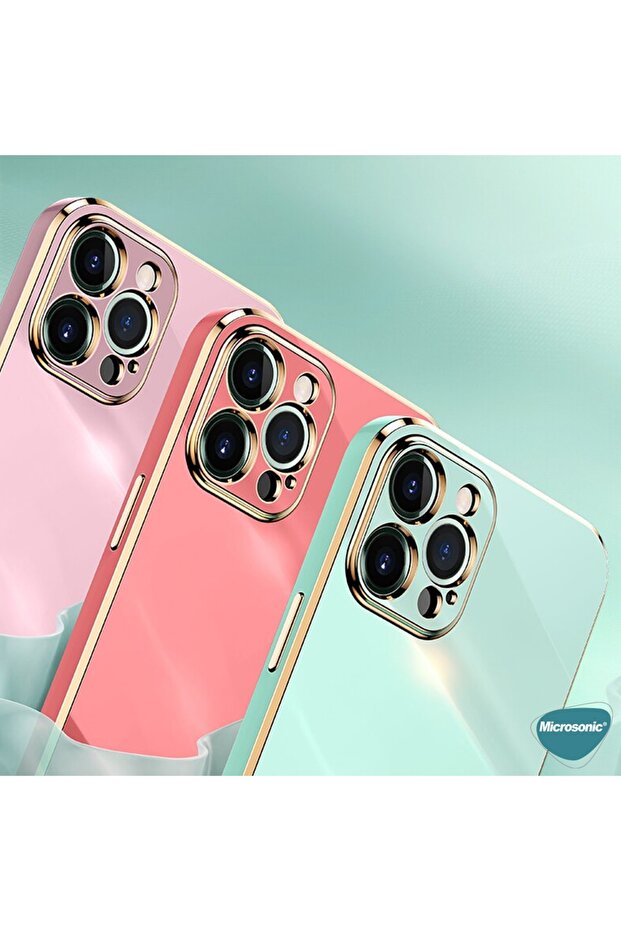 Xiaomi Redmi Note 9 Pro Kılıf Olive Plated Pembe - 2
