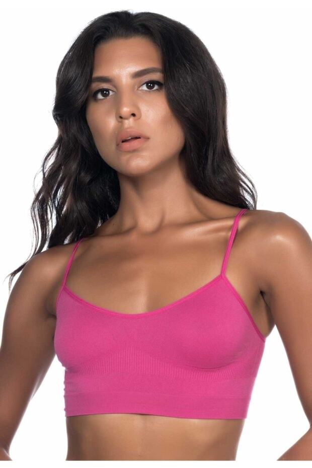 Dikişsiz İp Askılı Büstiyer - 1