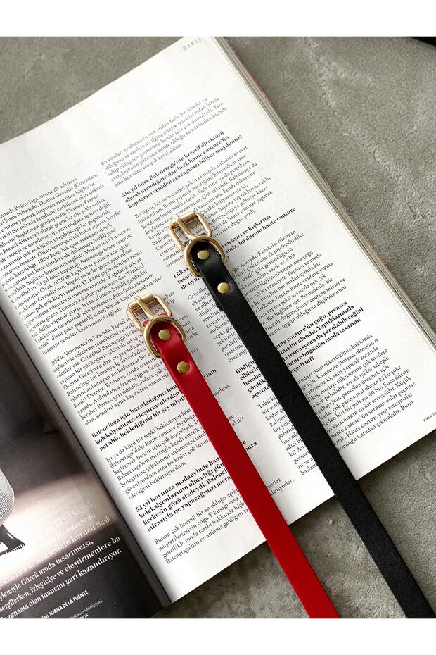 Basic 2'li Set Kırmızı & Siyah - 1