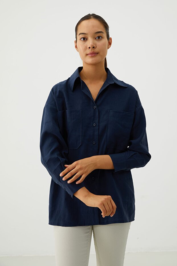 Oversize Gömlek - 5