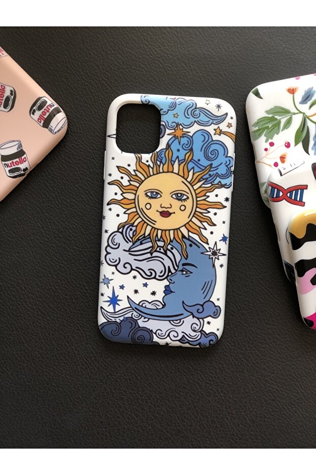 iPhone 11 Camera Protected Model Pattern Suede Inside Launch Case - 1