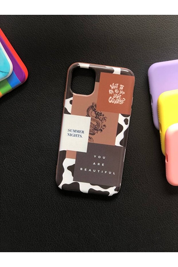 حافظة إطلاق موديل آيفون 11 مع حماية للكاميرا (أنت جميلة). - 1