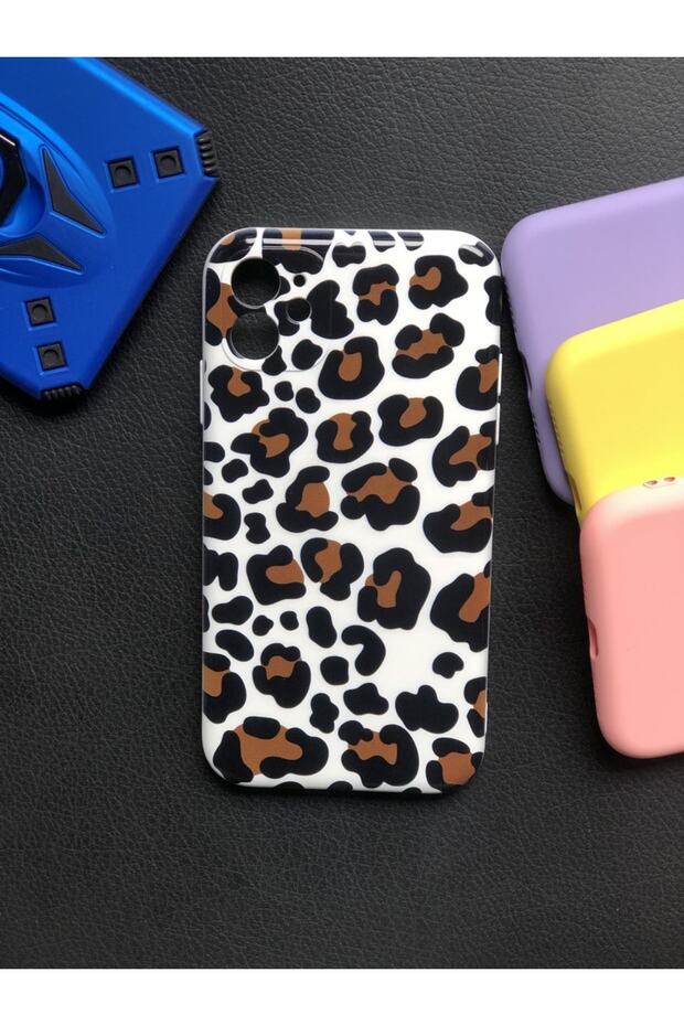 حافظة إطلاق موديل ليوبارد بنمط حماية للكاميرا لهاتف آيفون 11 - 1