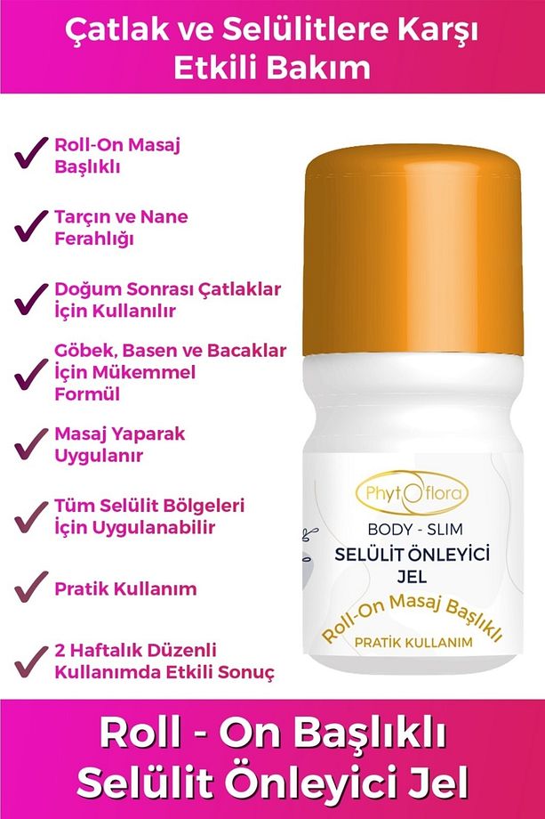 2 Adet Roll-on Masaj Başlıklı Selülit Ve Çatlak Jeli - 2