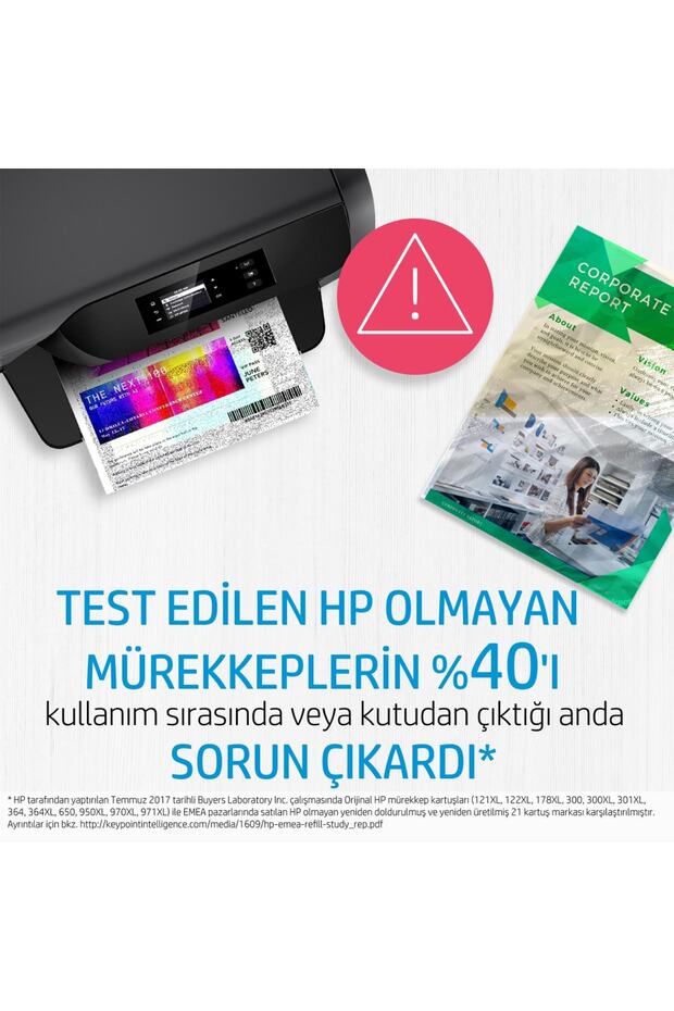 Gt52 Magenta (m)şişe Mürekkep Kartuşu Kırmızı M0h55ae 70 Ml, Orijinal Kırmızı Kartuş - 2