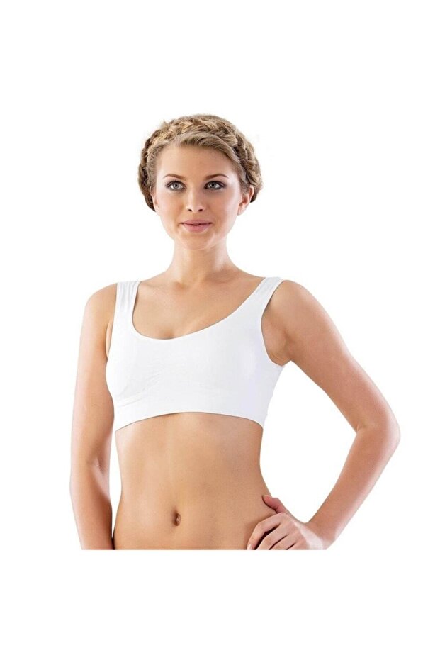 White Padded Women's Bra 4021