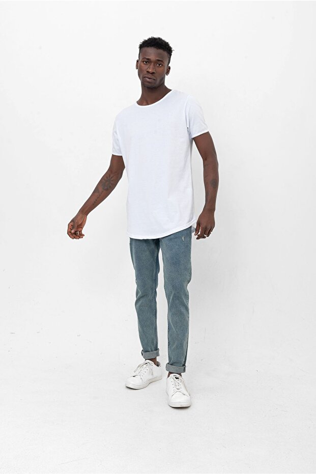 Μπλουζάκι Slim Fit Oval Long Basic - 3